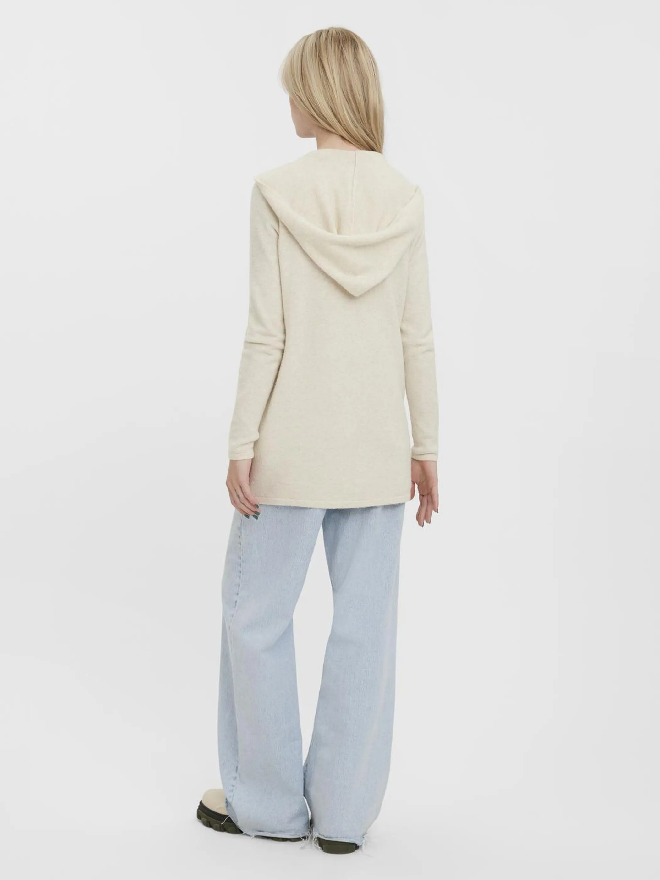 Vero Moda VMDOFFY LS OPEN HOOD Longcardigan