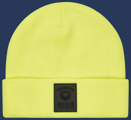 BEN Badge Long Hat Classicstrick, Neonyellow