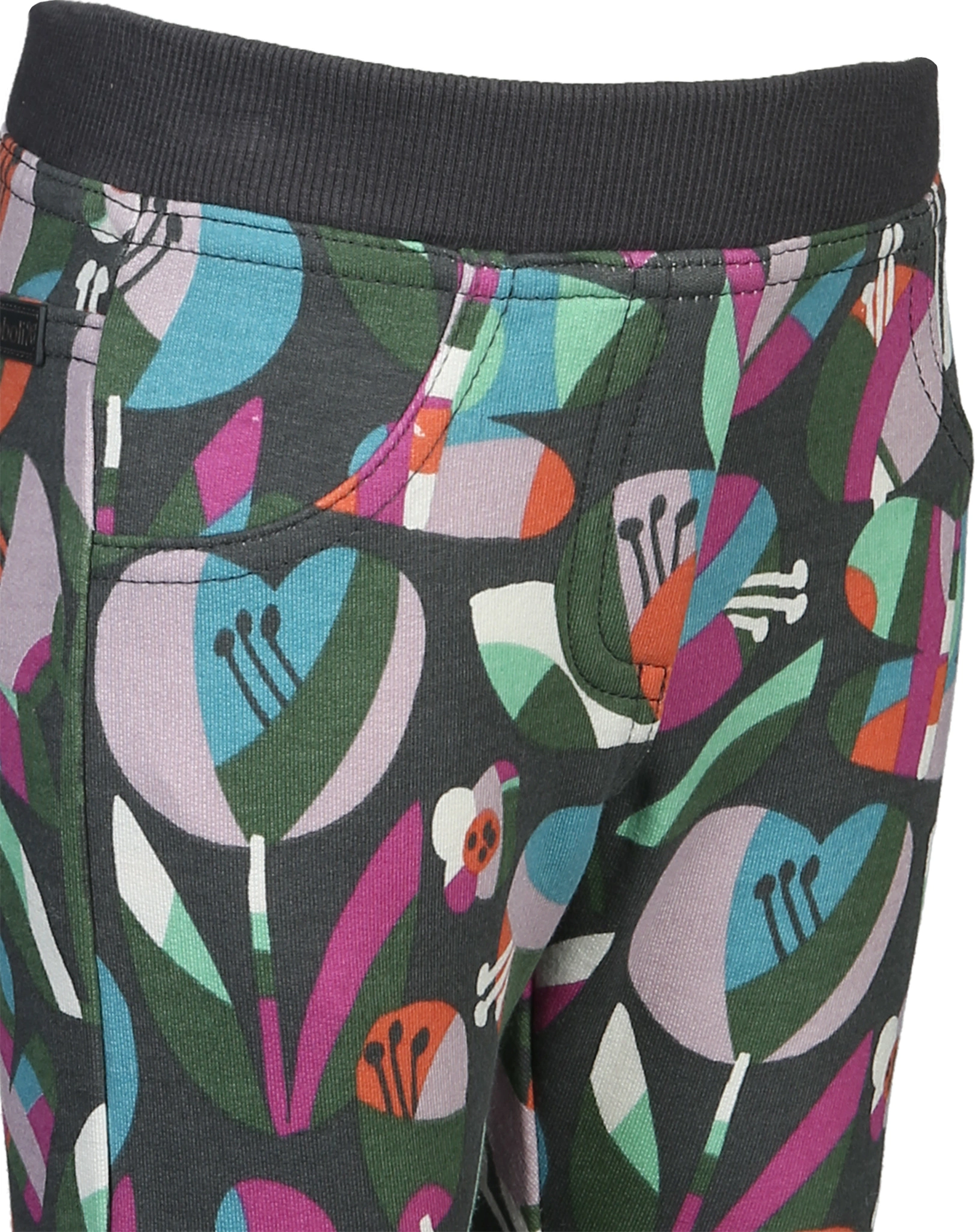 Stoffhose TULIP AOP in bunt
