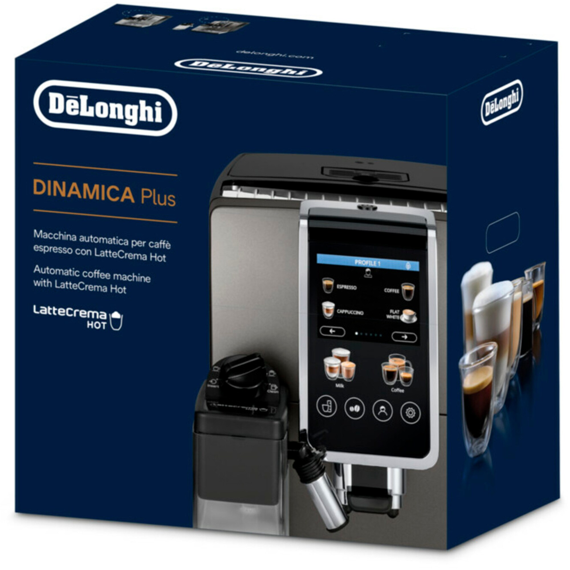 DeLonghi Vollautomat Dinamica Plus ECAM 380.95.TB