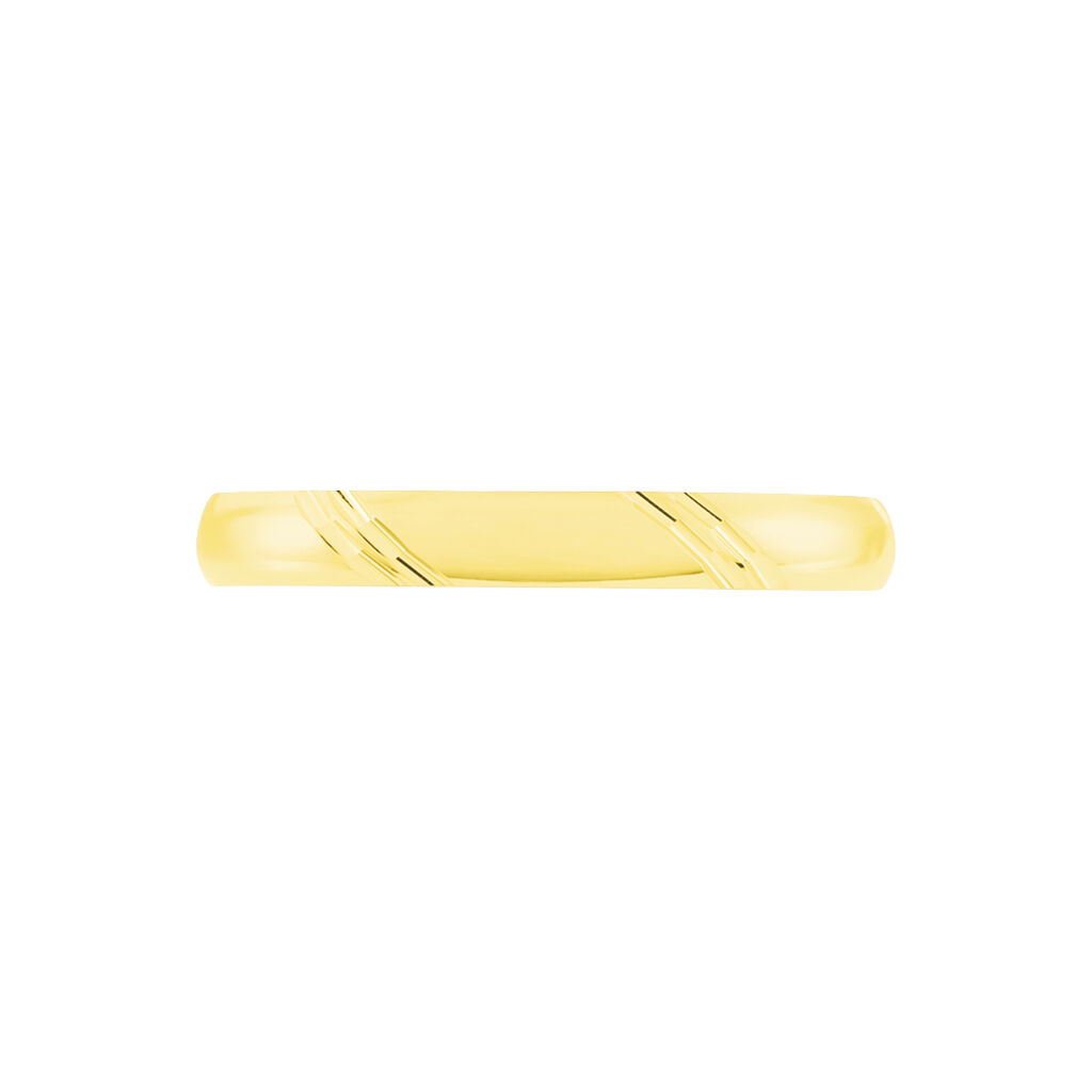 Alliance Massina Demi Jonc Classique Or Jaune