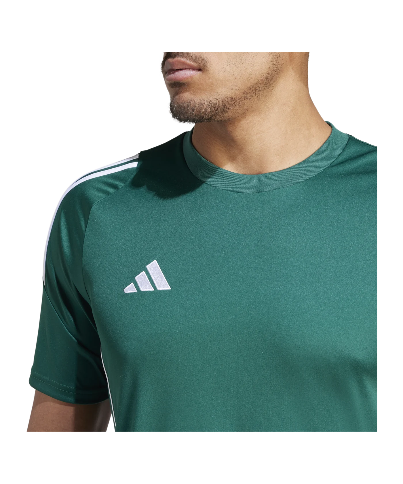 adidas Tiro 24 Trikot Dunkelgrün Weiss