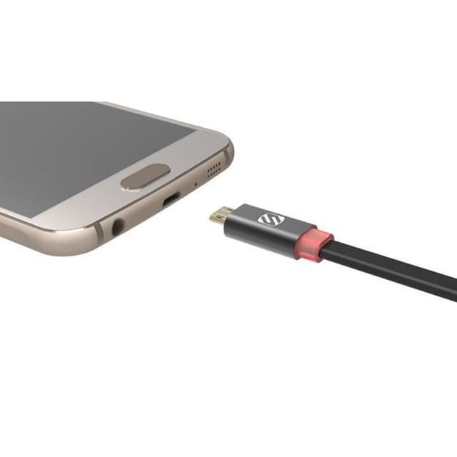 Flatout ladekabel Micro USB stik 25 cm