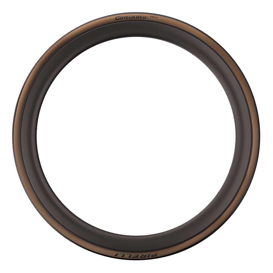 Pirelli Cinturato Velo TLR Classic Racefiets Band Zwart/Bruin