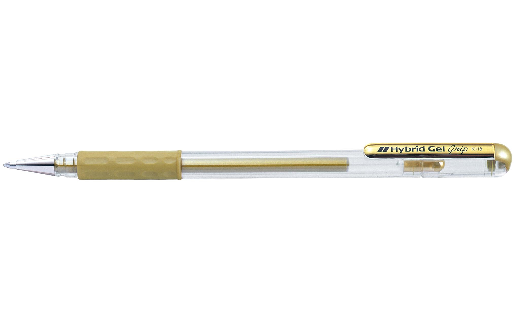 Gelschreiber Hybrid Grip 0.4 mm, GoldGel-Roller