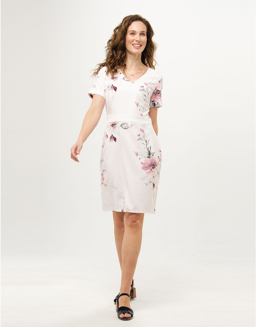 Robe rose habillée