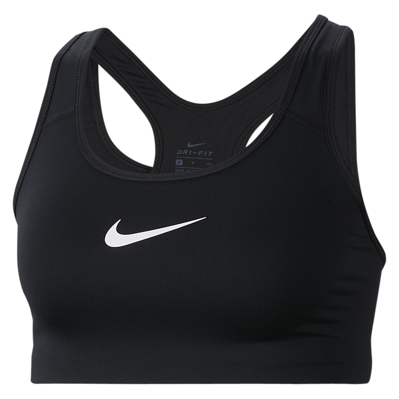 nike women s nike swoosh sports bra 18 842398 black