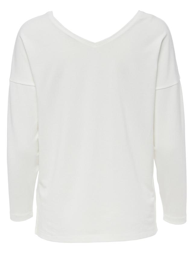 Sweatshirt mit Lochstickerei