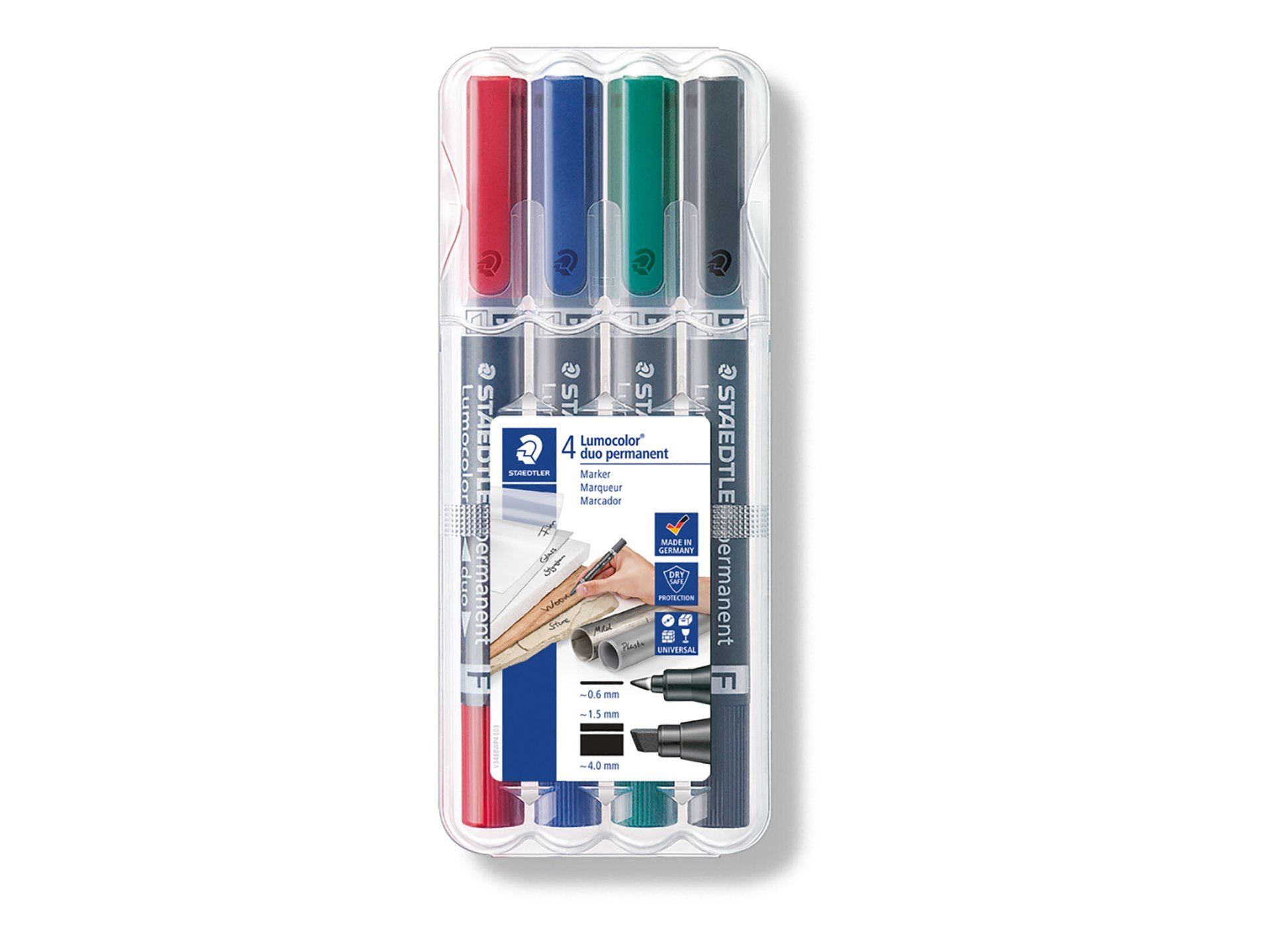 Staedtler Lumocolor Duo permanent Set
