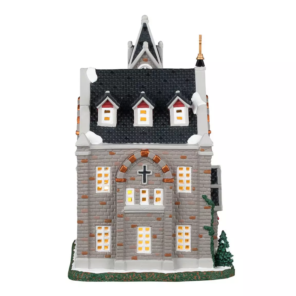 Village de Noël Lemax lumineux Eglise St Luke
