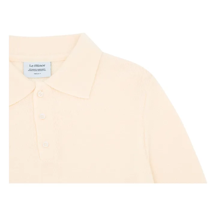 Le Minor Polo Ange Mérinos | Ecru