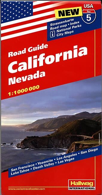 HALLWAG - 5 USA CALIFORNIE NEVADA HALLWAG