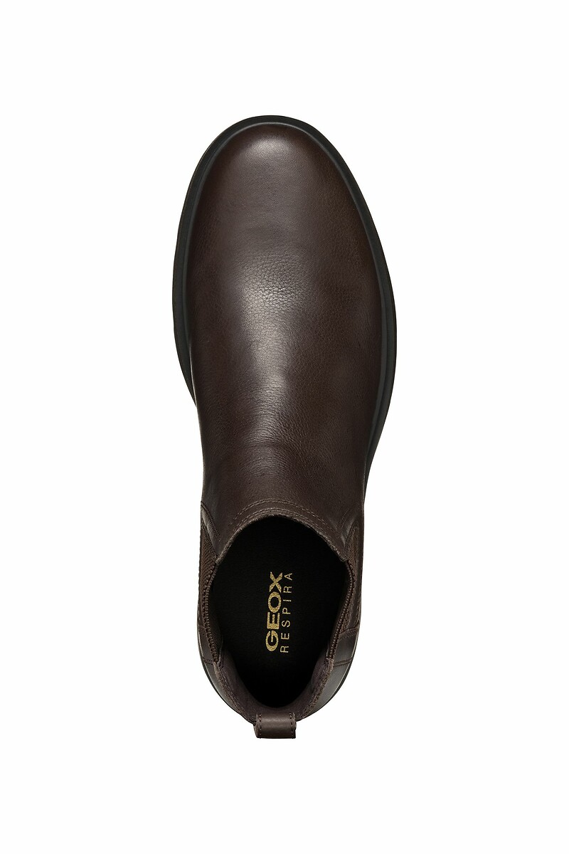 GEOX<br>Botas Chelsea de couro deslumbrantes Spherica EC1