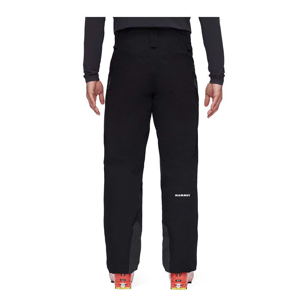 Mammut STONEY HS THERMO - Pantalon ski Homme black/white