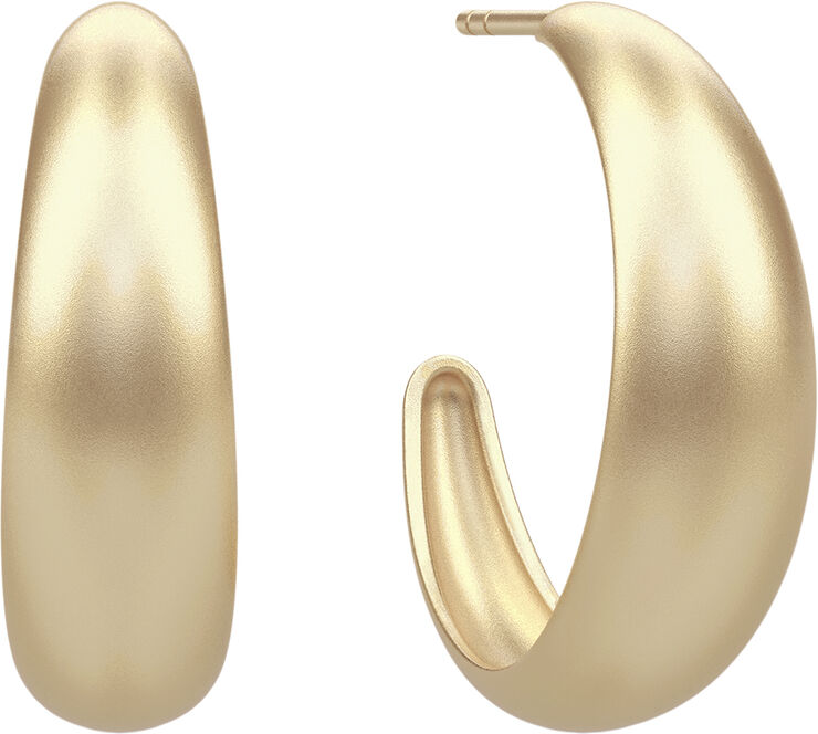 Julie Sandlau Sparrow midi hoops Guld