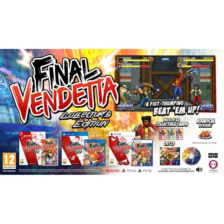 Final Vendetta - Collector's Edition- PlayStation 5