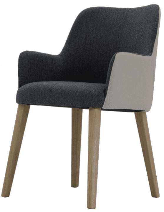 Keukenstoel Louix B55 x D58 x H85 cm