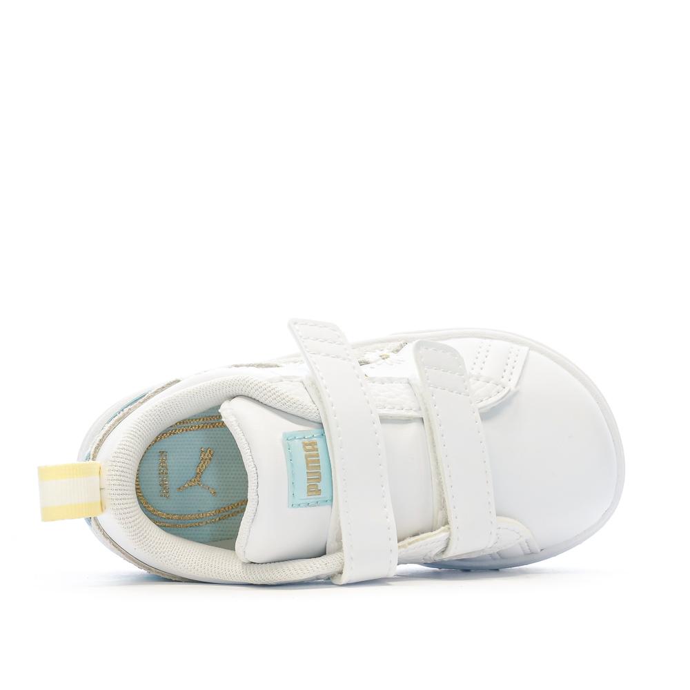 Puma Baskets Blanches Fille Puma Mayze Daisy