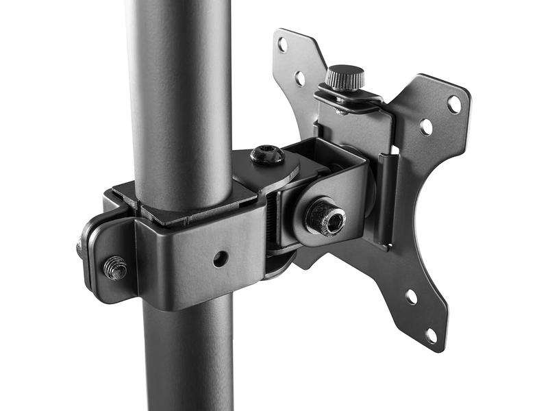 NEOMOUNTS Monitor-Standfuss FPMA-D550SBLACK bis 8 kg – Schw Full-Motion Tischständer für 10-32