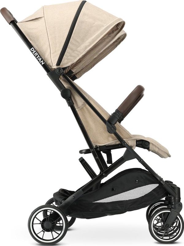 Deryan Luxe Rolo X2 Dubbele Buggy - Duo Buggy - Nougat