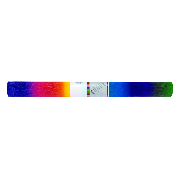 Bastelkrepp-Papier Rollen, farbig