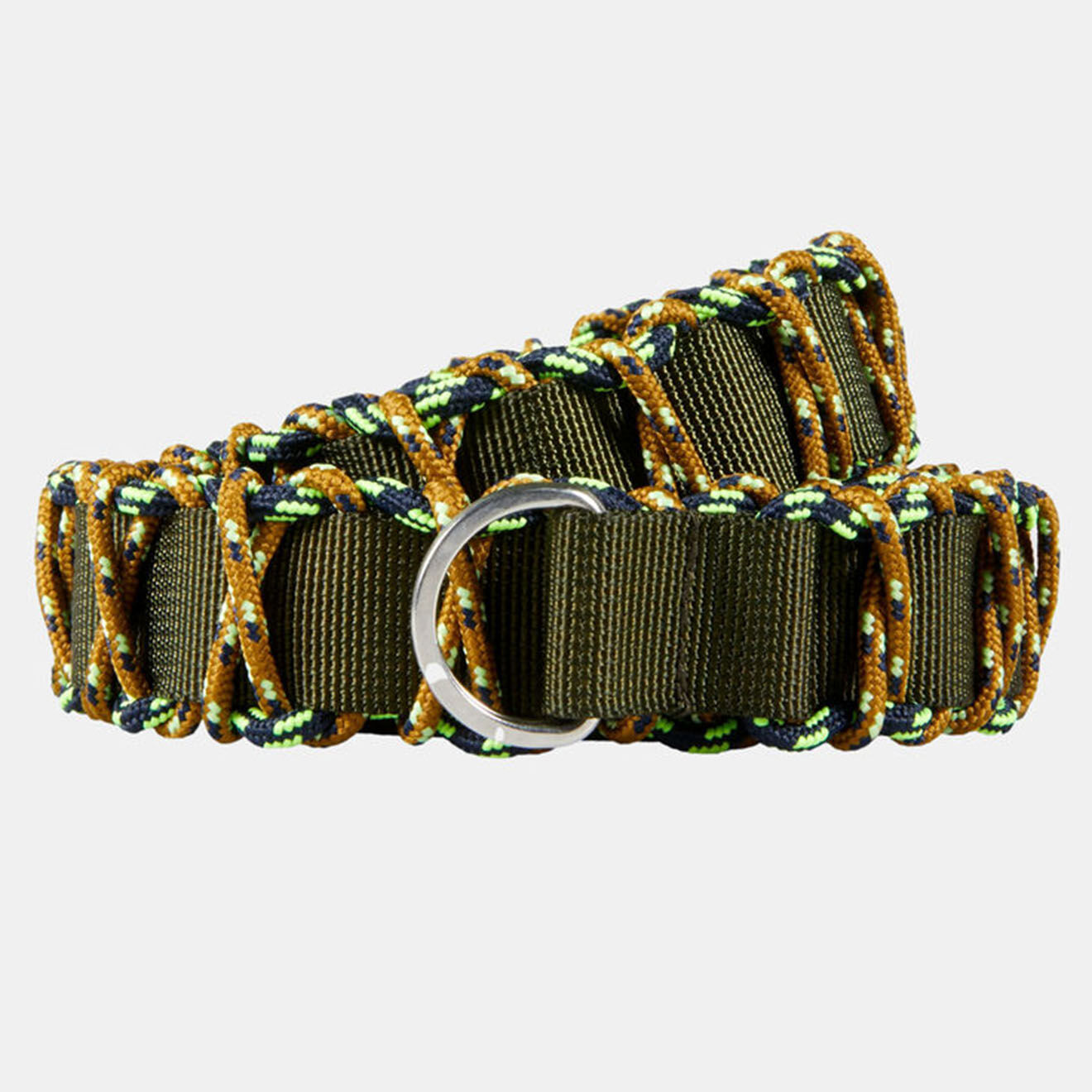 Scotch & Soda Ceinture tressée kaki