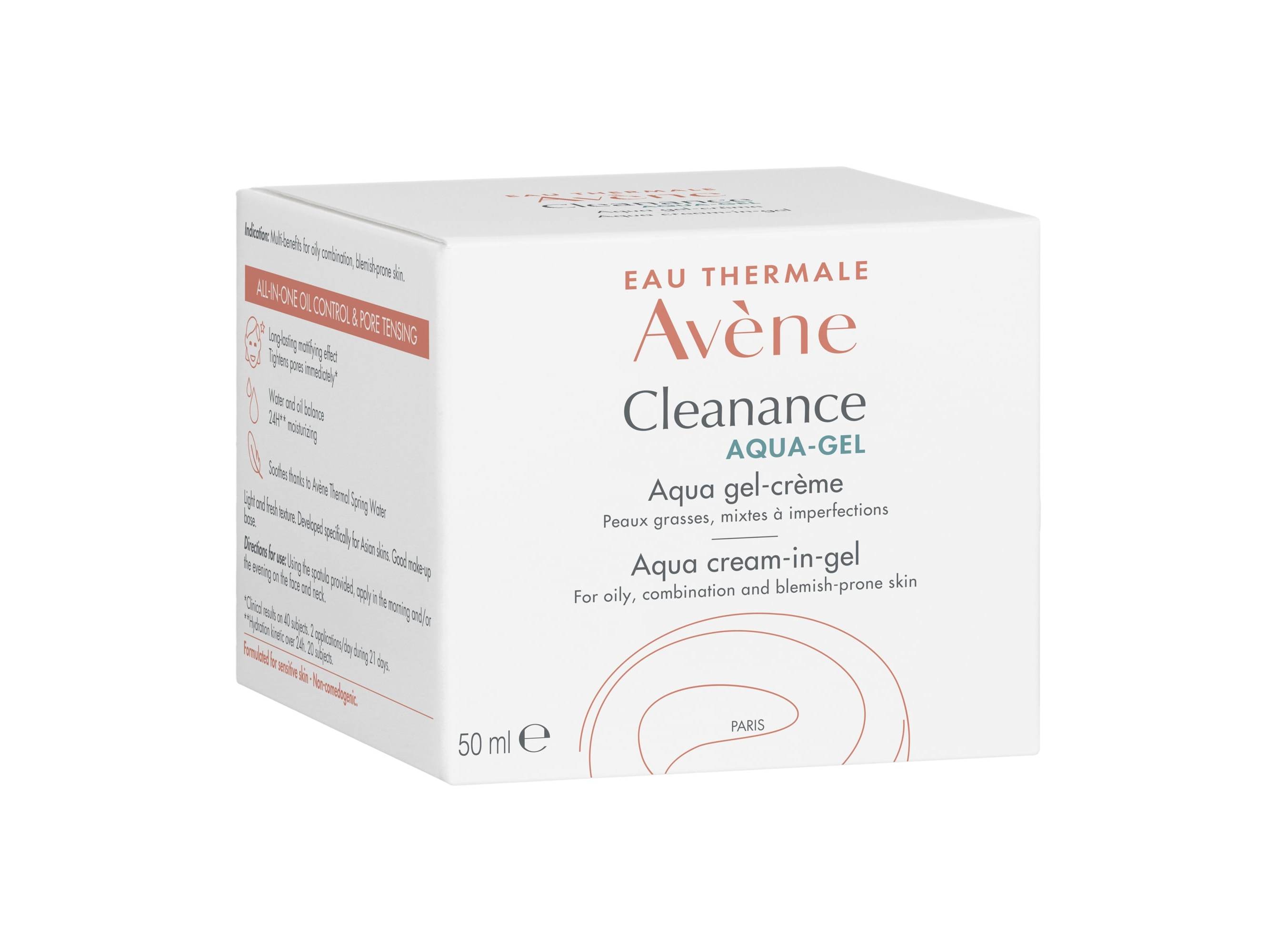 GEL CREME AVENE CLEANANCE AQUA GEL 50 ML