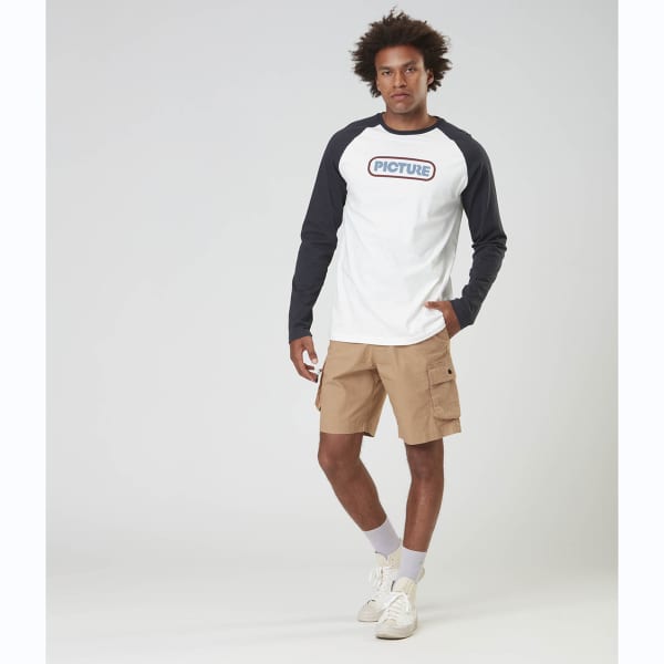 T-shirt PICTURE POKKA LS TEE M WHITE