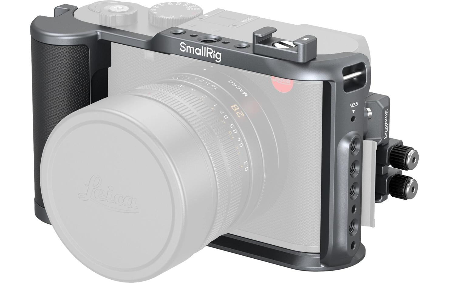 Cage Kit für Leica Q3<br>Schützt die Kamera und bietet Anschlussmöglichkeiten