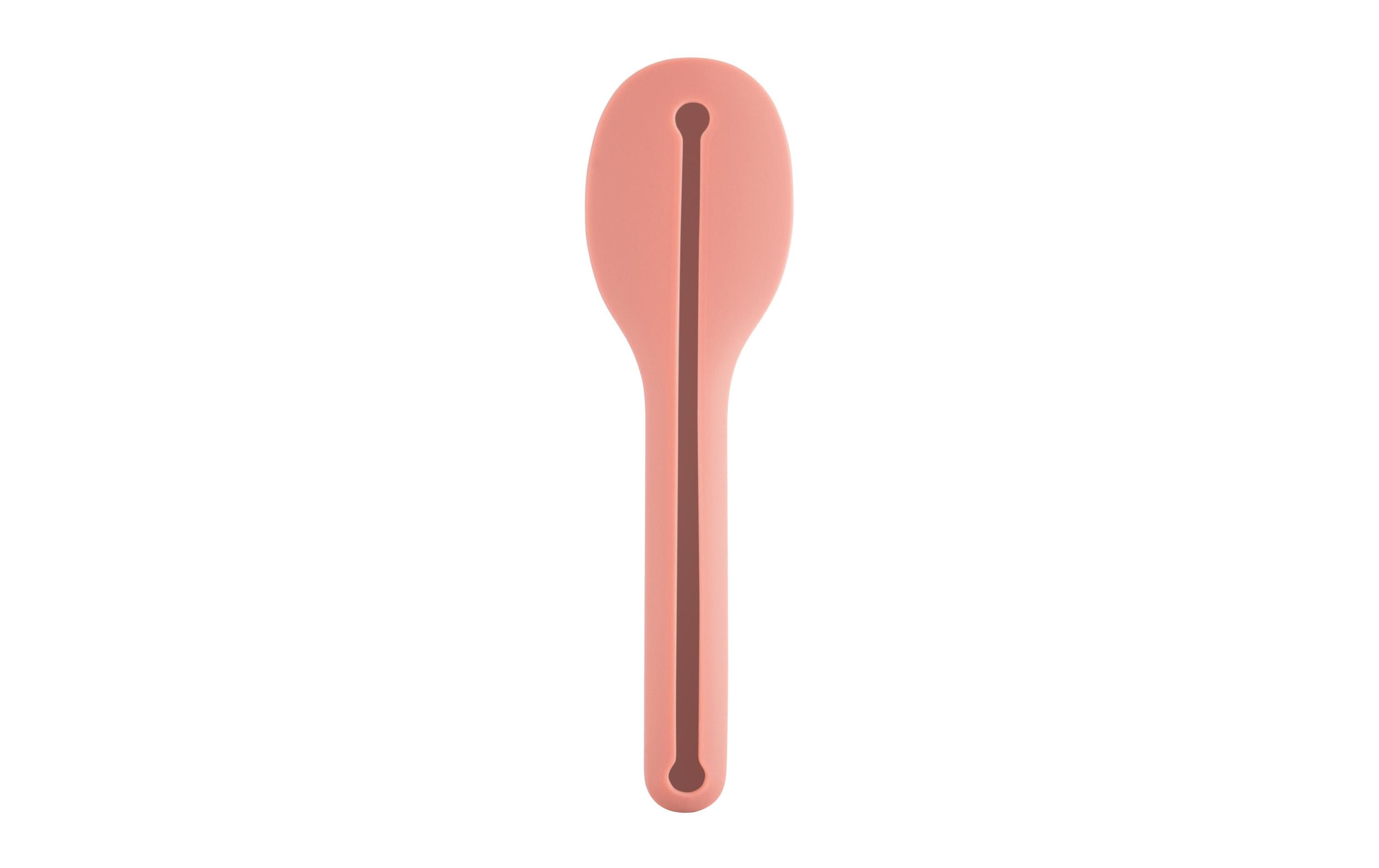 Besteck-Set to go Picknick Leo 3-teilig, Silber/PinkReisebesteck set pink