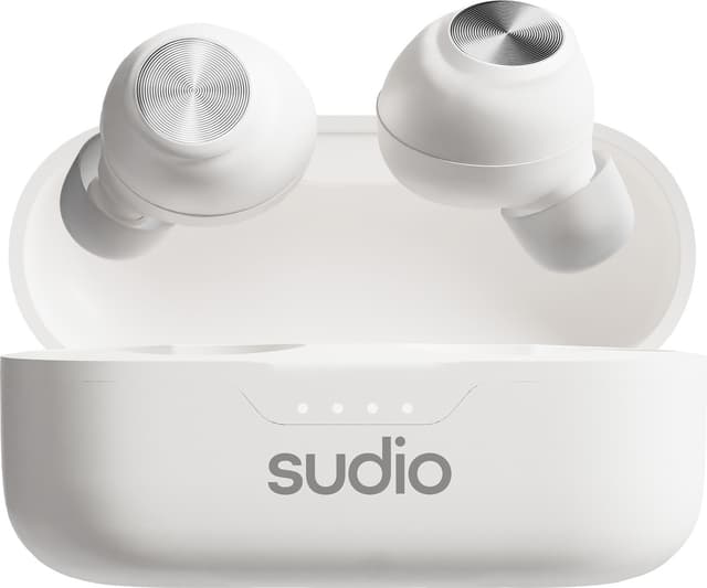 Sudio T3 true wireless in-ear ørepropper (hvid)