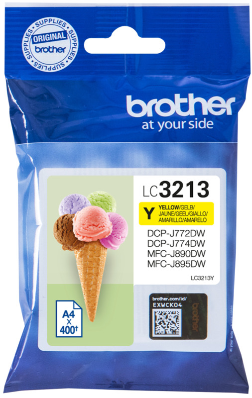 Brother LC-3213Y Tintenpatrone, gelb