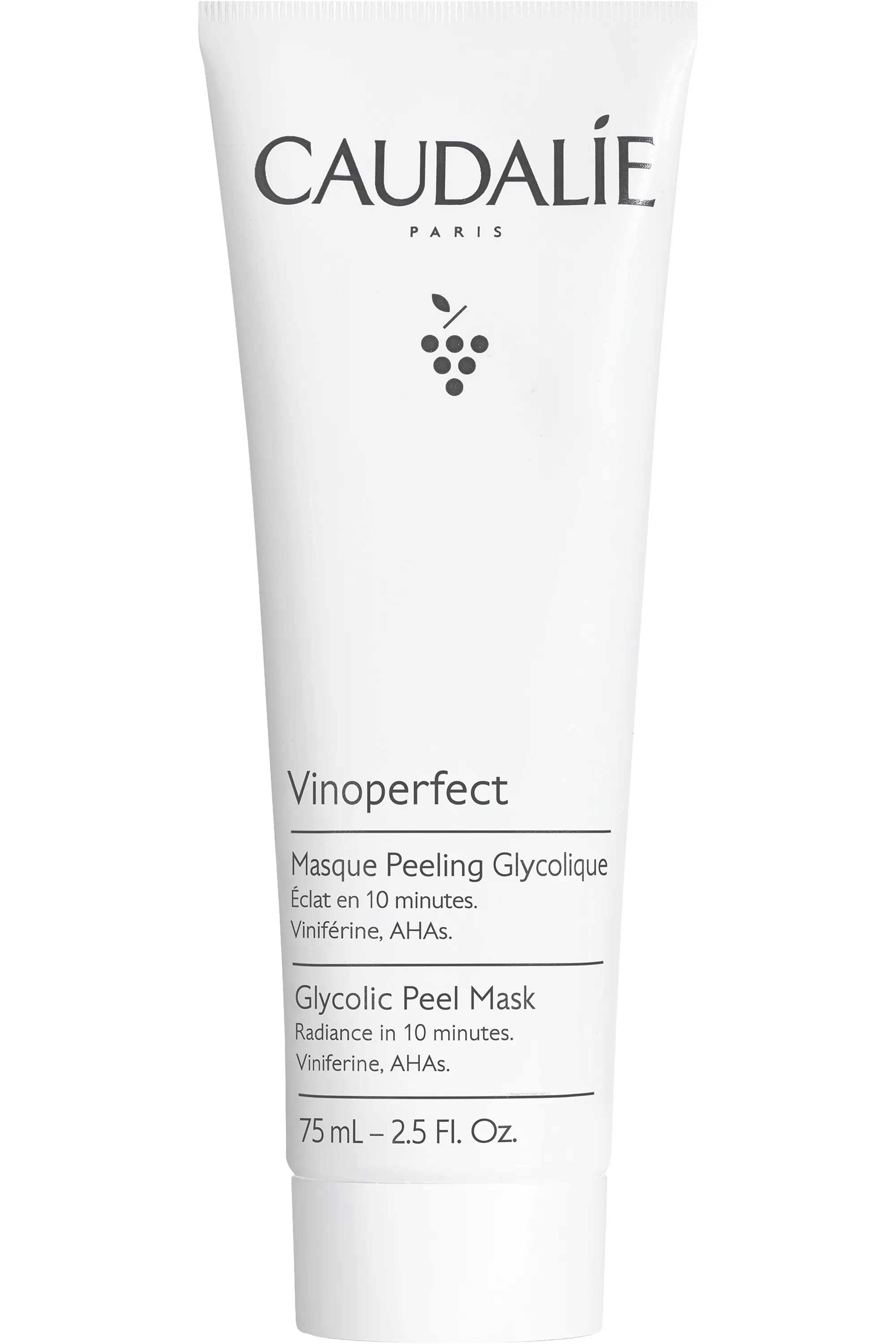 Caudalie Masque peeling glycolique Vinoperfect-75 ml