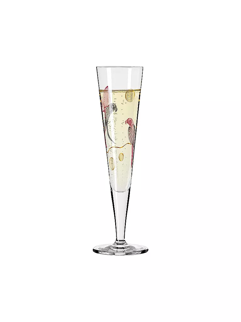 RITZENHOFF Champagnerglas Goldnacht Champus #16 Christine Kordes 2021  gold