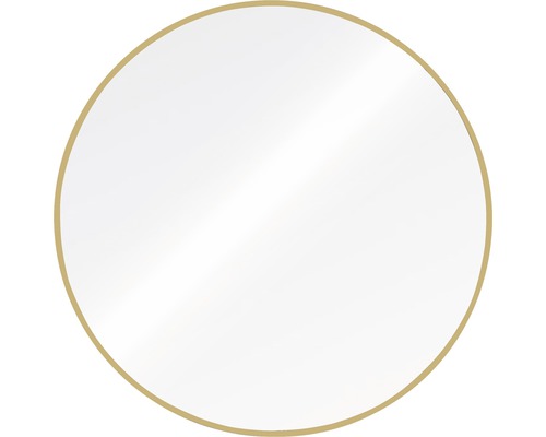 Chicago spiegel, rond, aluminium, roségoud, Ø 60 cm