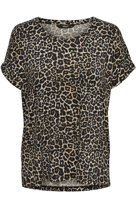 Only beige dames t-shirt