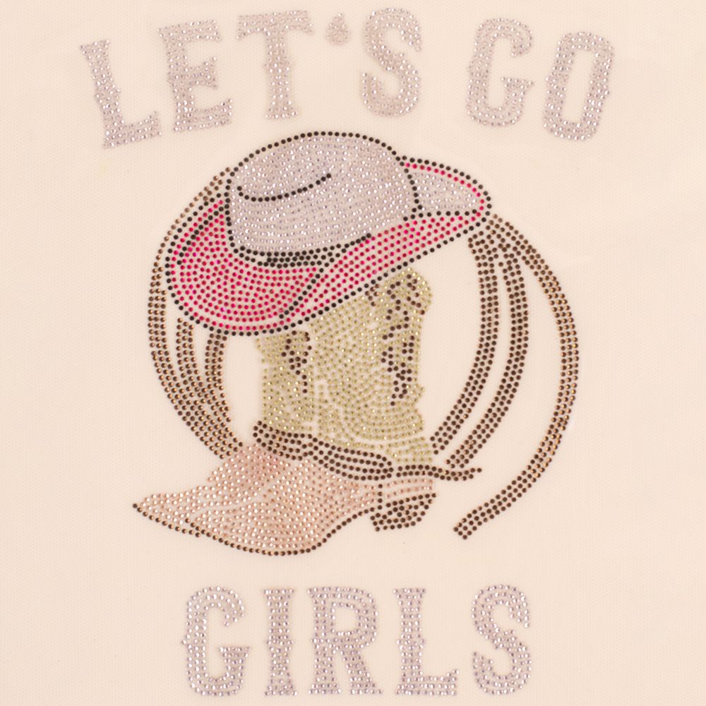 Glitter transfer Let's Go Girls