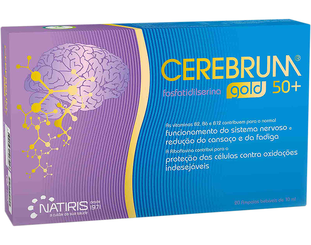 SUPLEMENTO CEREBRUM GOLD 50  20 AMPOLAS