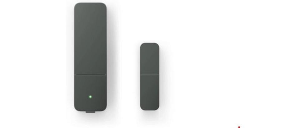 Tür-/Fensterkontakt II Plus - AnthrazitSmarter Kontaktsensor für Türen und Fenster