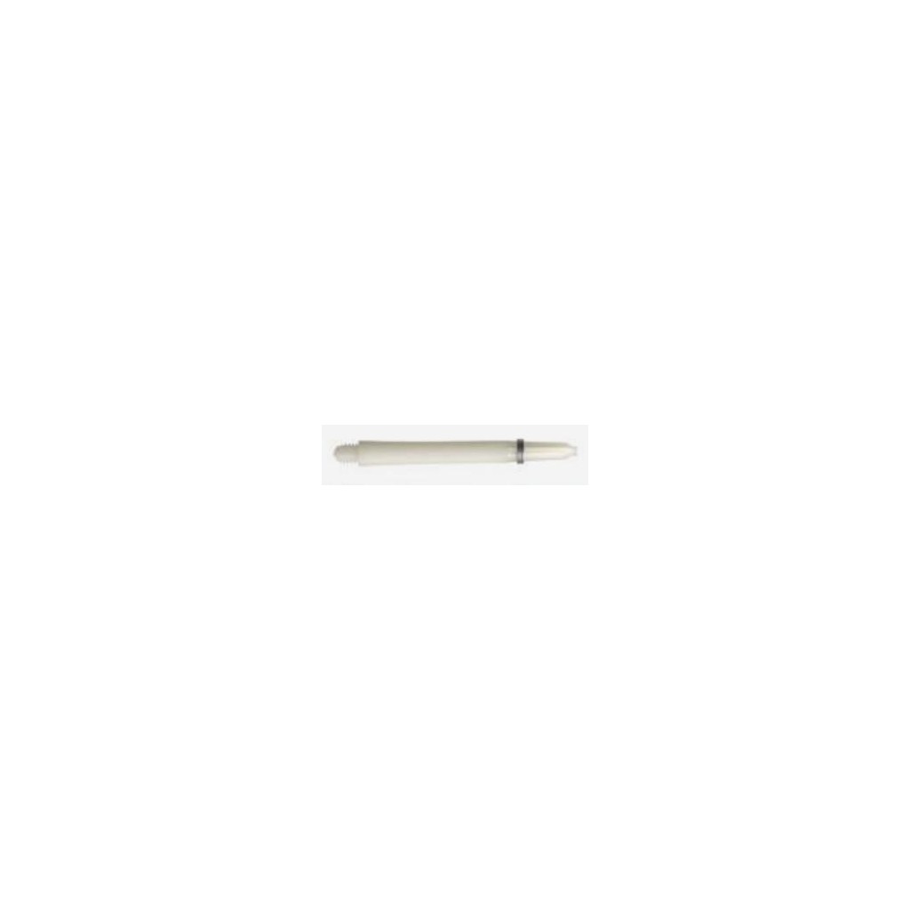 3 Embouts Courts Nylon Blanc