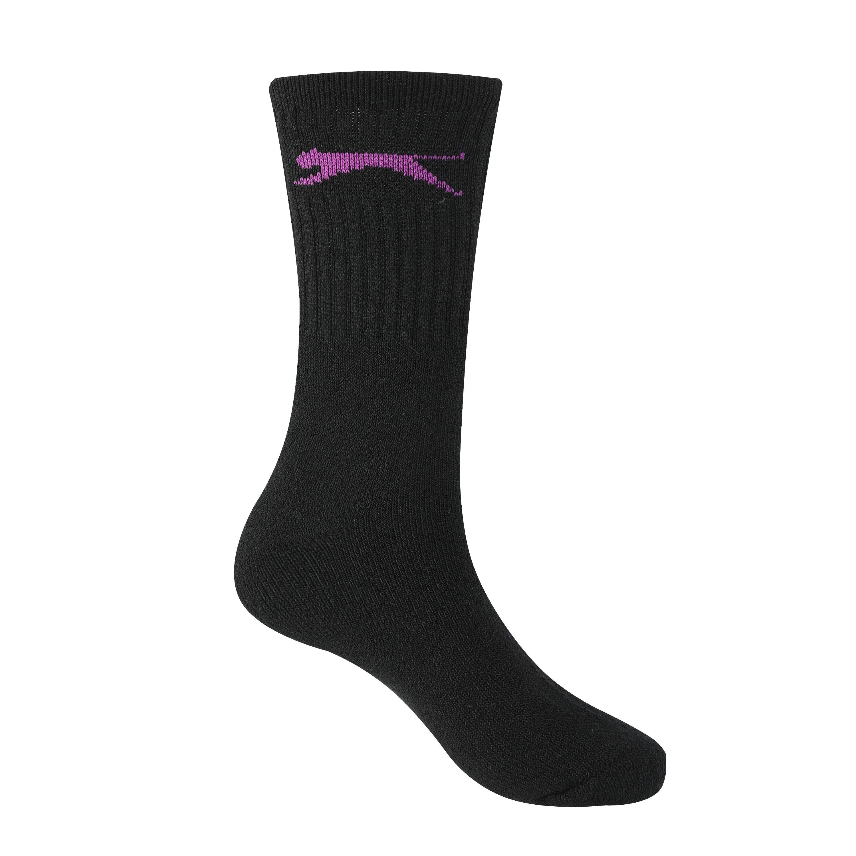 Slazenger 5 Pack Crew Socks Ladies
