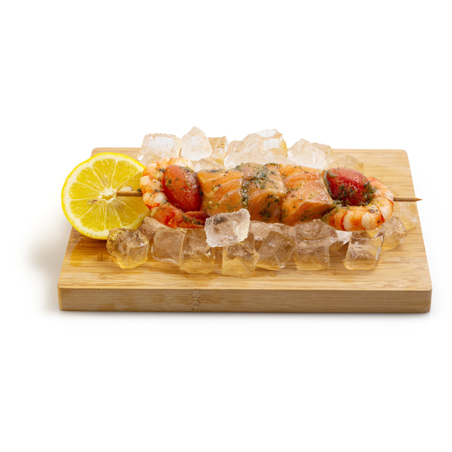 Naturaplan Bio Lachs & Crevettenspiess provencal