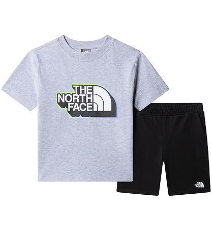 The North Face Shortss?t - T-shirt/Shorts - Light Grey Heather/S