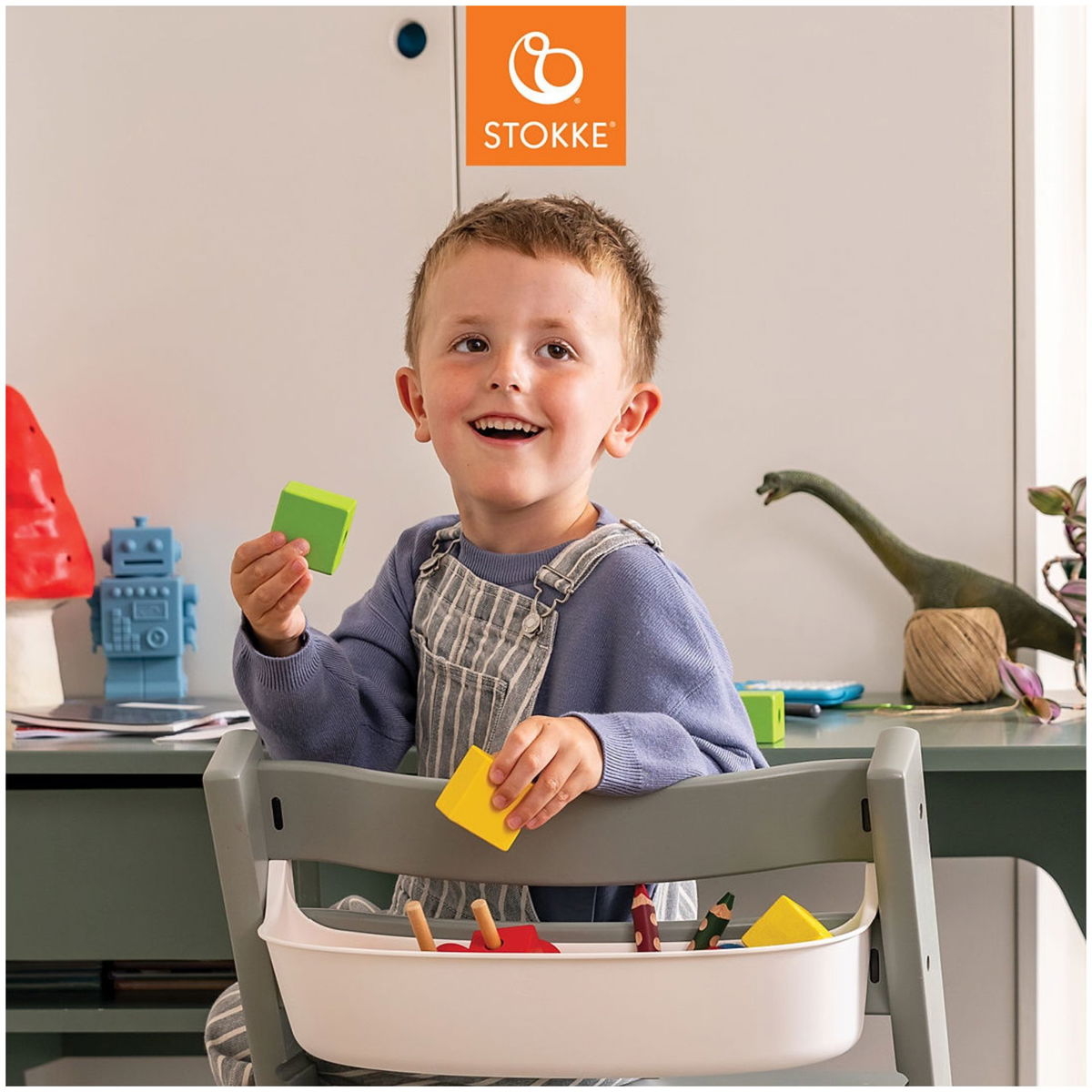 STOKKESTOKKE   Tripp Trapp Bundle Baby Set Tray black