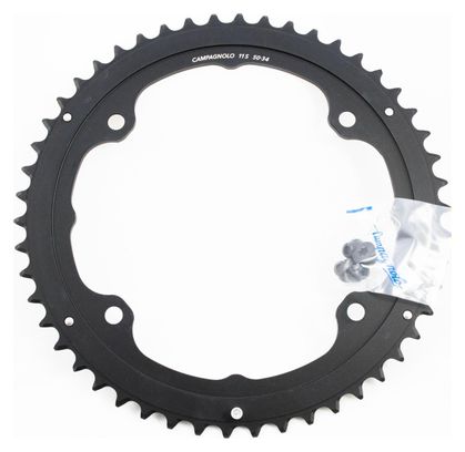 Campagnolo Plateau FC-PO050B Compact 11V 50T (50x34) Pas 145mm Noir
