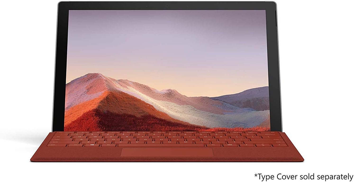 2021 Microsoft Surface Pro 7+ avec Intel Core i7-1165G7 (12.3-pouces, 16 Go RAM, 256 Go SSD) Platine (Reconditionné)