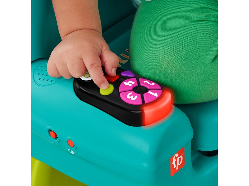 Fisher-Price Lernspass Musikstuhl E3 mehrsprachige Version Interaktiver Lernspass-Stuhl für Kinder