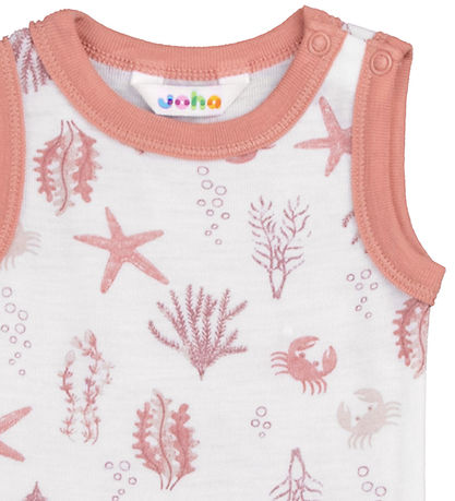Joha Body u/æ - Wolle - leuchtetold m. Print