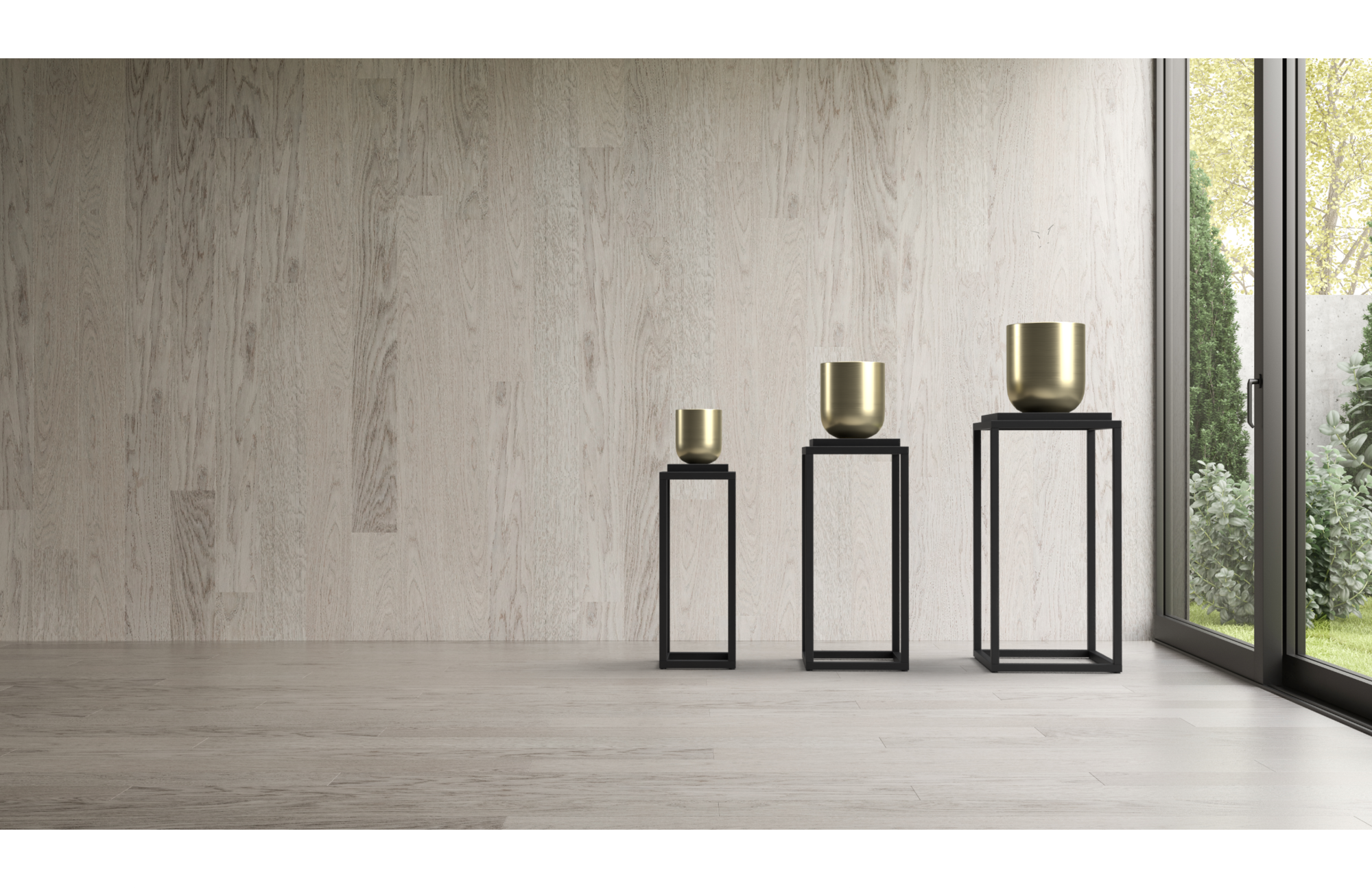 Plantenzuil light 35x35x85 cm