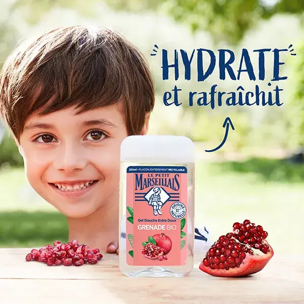 Le Petit Marseillais Gel de banho hidratante com romã mediterrânea 250ml